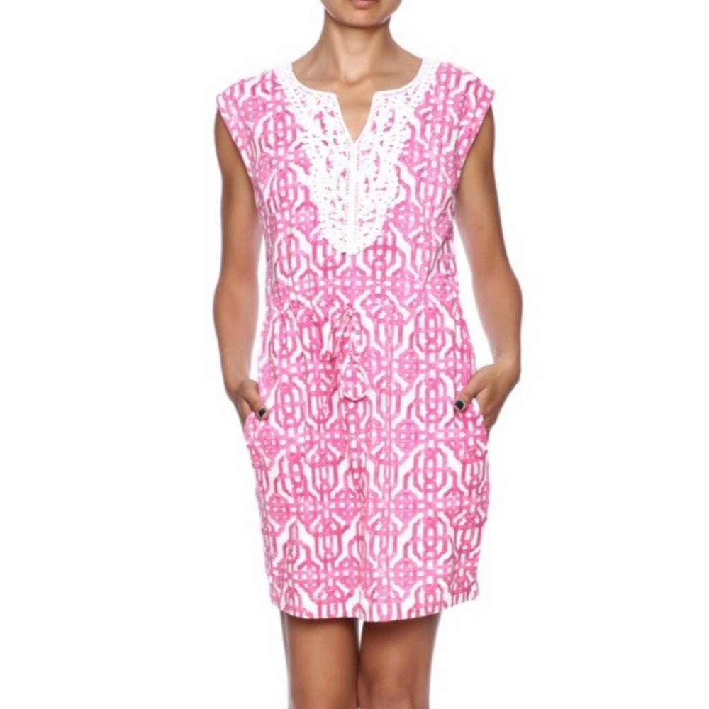 Mud Pie Millie Lattice Dress